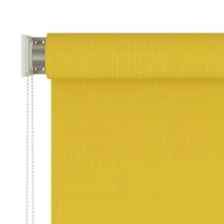 VIDAXL Store Roulant D'extérieur 140x230 Cm Jaune -VerdeLuxe 6494b66d1ce7e7.09951734