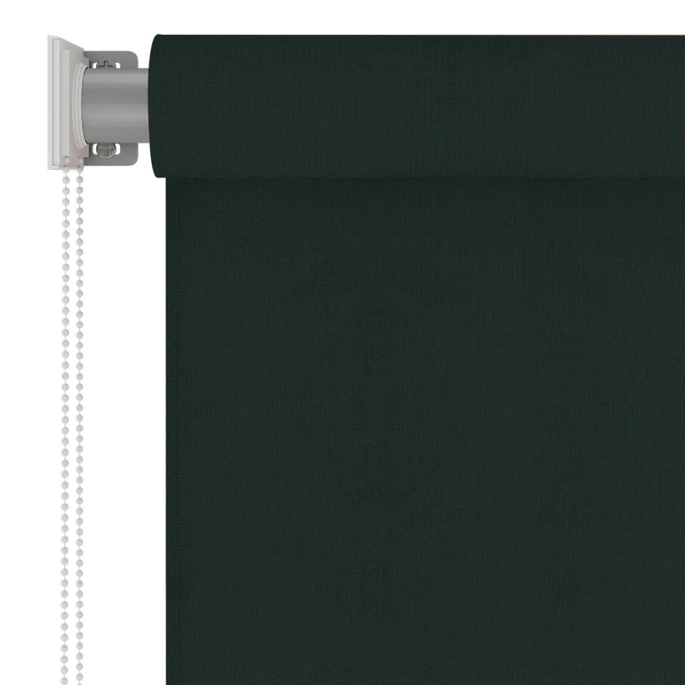 VIDAXL Store Roulant D'extérieur 120x140 Cm Vert Foncé Pehd 5 VIDAXL Store Roulant D'extérieur 120x140 Cm Vert Foncé Pehd – Image 3