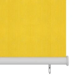VIDAXL Store Roulant D'extérieur 120x140 Cm Jaune Pehd -VerdeLuxe 6494b675a48d68.96347959