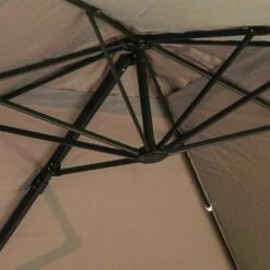 Parasol Déporté 3x3m Et 4 Dalles Lestées Aluminium Taupe 9 Parasol Déporté 3x3m Et 4 Dalles Lestées Aluminium Taupe -VerdeLuxe 6496c9783529a5.61904267
