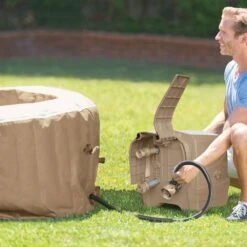 Intex Cuve Thermale De Massage à Bulles Ronde Purespa 196x71 Cm -VerdeLuxe 6498a409dc1576.33127960