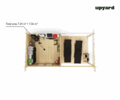 Maison De Jardin Grenache | 600x300 Cm | Certifié Pefc -VerdeLuxe 6499eac7406147.47416257