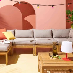 Guirlande Guinguette Plastique Noir 10m -VerdeLuxe 7564963e4f4d4a86