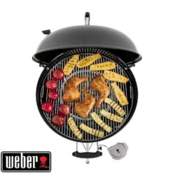 Weber Barbecue Charbon De Bois MASTER-TOUCH GBS E-5750 Acier Noir - D.57 Cm -VerdeLuxe 804264 005