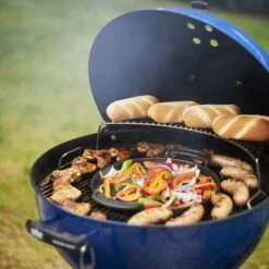 Weber Barbecue Charbon De Bois MASTER-TOUCH GBS C-5750 Acier Bleu - D.57 Cm -VerdeLuxe 884435 003