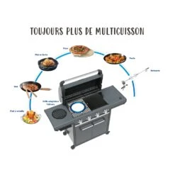 Campingaz Barbecue à Gaz 4 SERIES Classic LXS -VerdeLuxe 955820 2059024