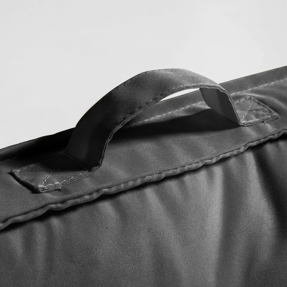 Coussin Palette Dossier Polyester Anthracite 60 X 40 X 12 Cm 5 Coussin Palette Dossier Polyester Anthracite 60 X 40 X 12 Cm – Image 3