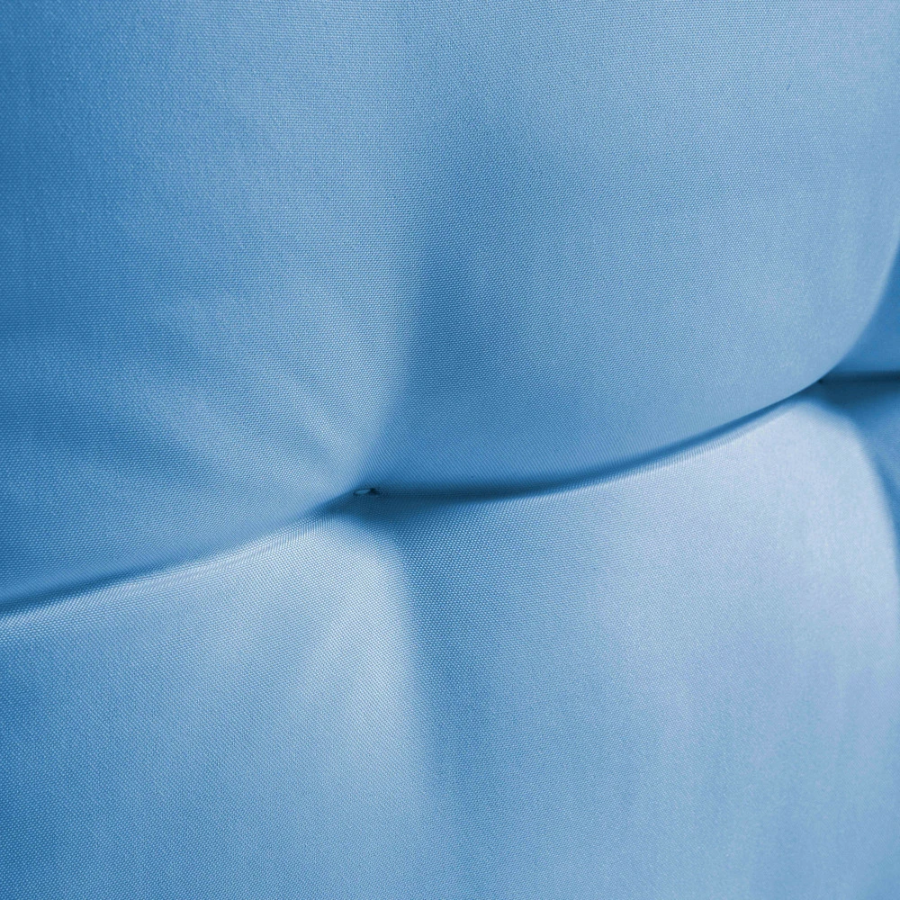 Coussin Palette Dossier Polyester Bleu 60 X 40 X 12 Cm 6 Coussin Palette Dossier Polyester Bleu 60 X 40 X 12 Cm – Image 4