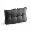 Coussin Palette Dossier Polyester Anthracite 60 X 40 X 12 Cm 1 Coussin Palette Dossier Polyester Anthracite 60 X 40 X 12 Cm -VerdeLuxe af4a407742dd55c3