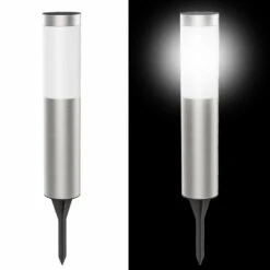 Borne à Planter Acier Gris 39cm -VerdeLuxe ca9983696da865b1