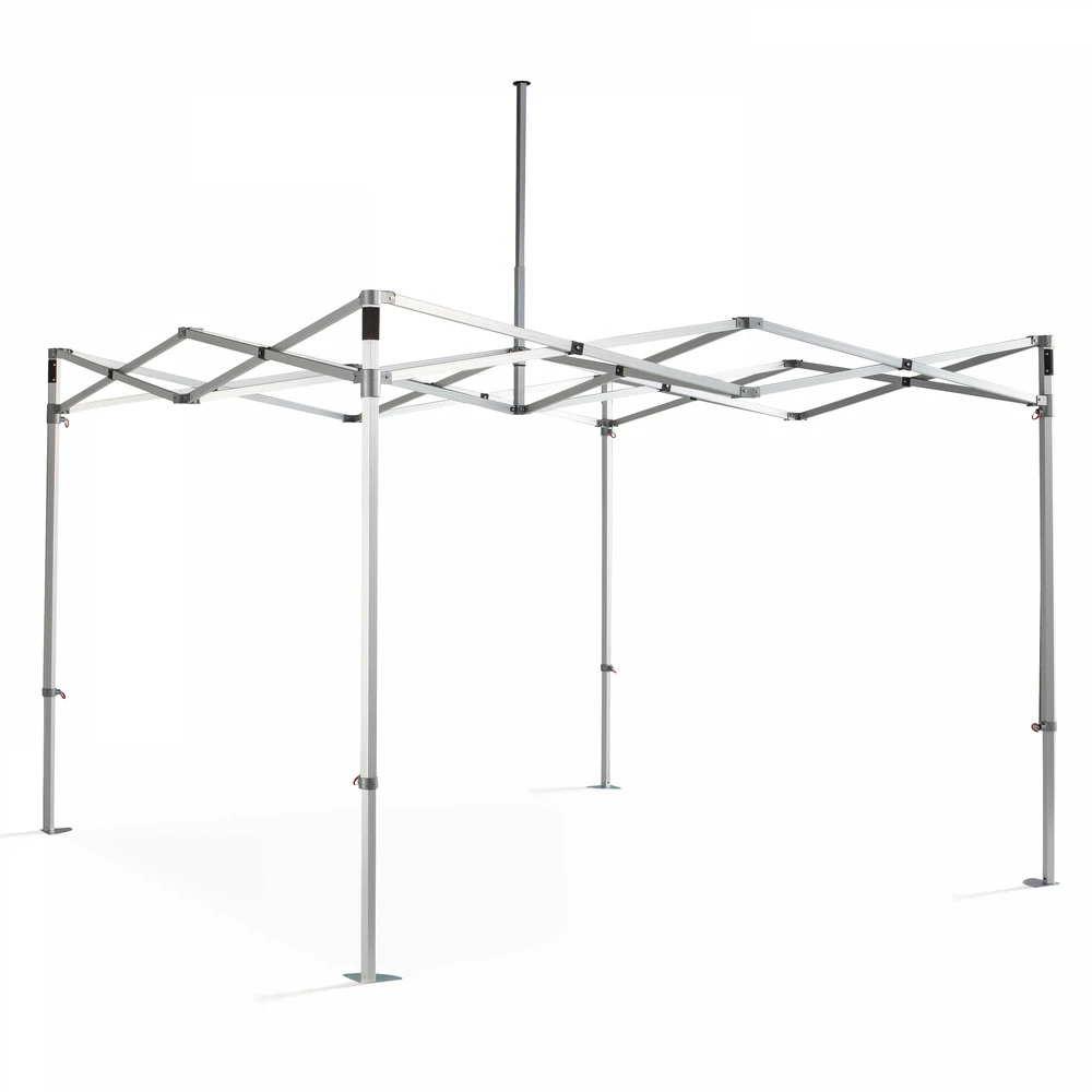 Tente Pliante M2 En Aluminium 3x3m 480g/m² 50mm Blanc 4 Tente Pliante M2 En Aluminium 3x3m 480g/m² 50mm Blanc – Image 2