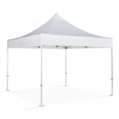 Tente Pliante M2 En Aluminium 3x3m 480g/m² 50mm Blanc